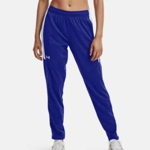 3 for $30 Under Armour Rival Knit warm-up Pants Size large Blue & White New!